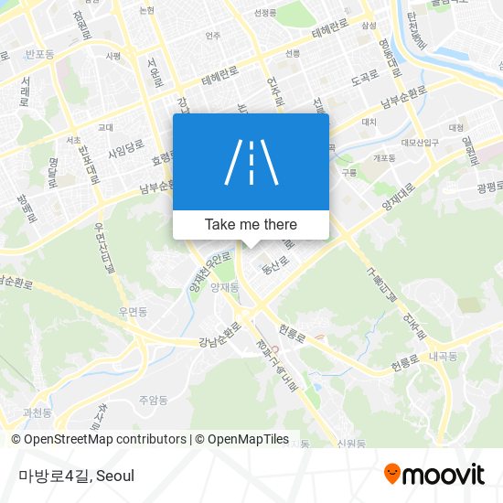 마방로4길 map