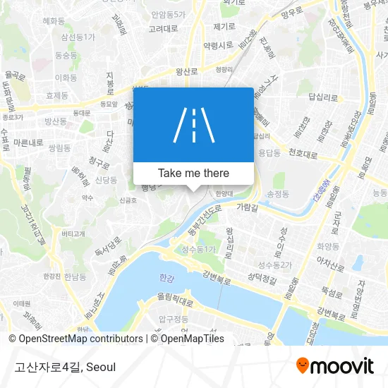 고산자로4길 map