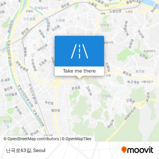 난곡로63길 map