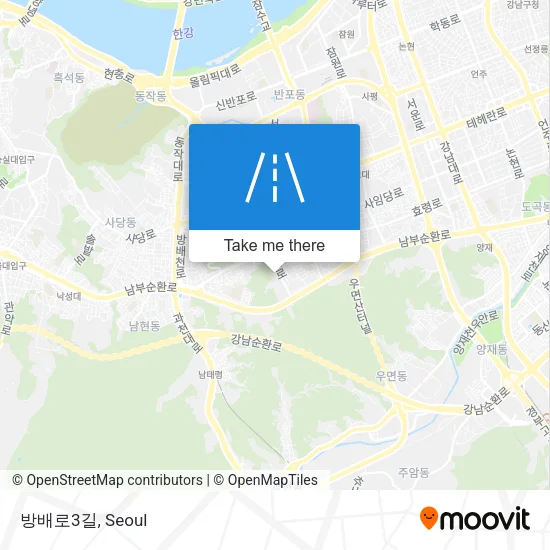 방배로3길 map