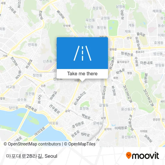 마포대로28라길 map