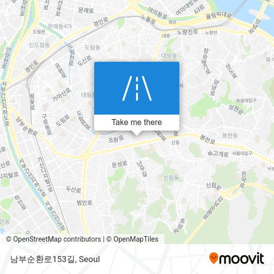 남부순환로153길 map