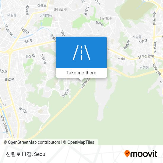 신림로11길 map