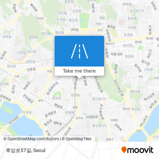 후암로57길 map