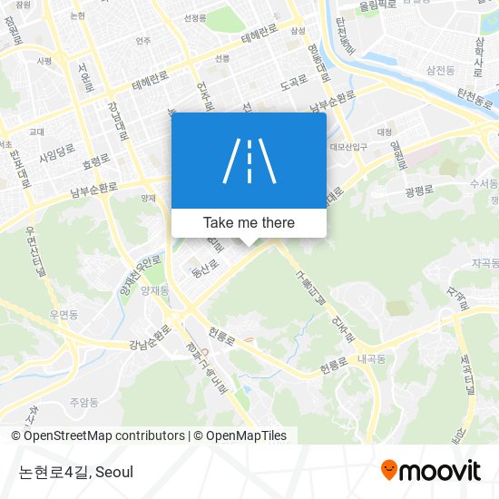 논현로4길 map