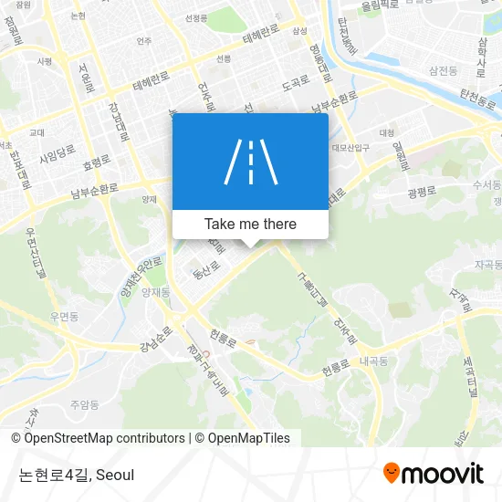 논현로4길 map