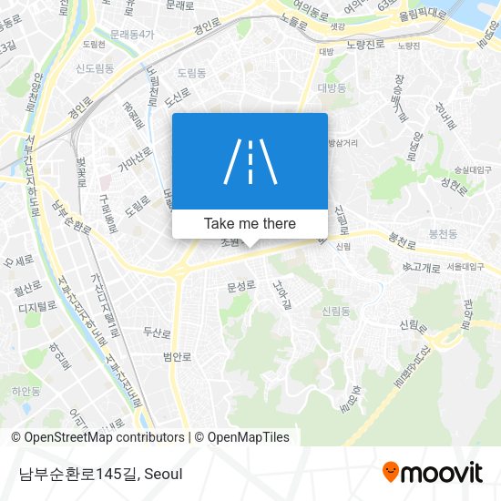 남부순환로145길 map