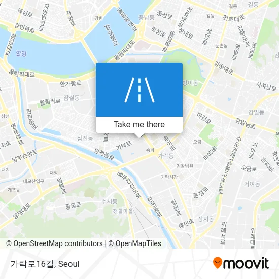 가락로16길 map