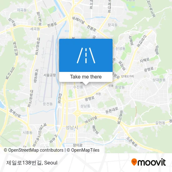 제일로138번길 map