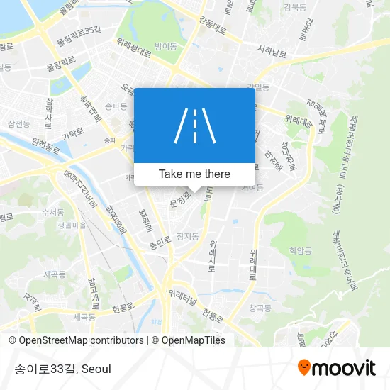 송이로33길 map