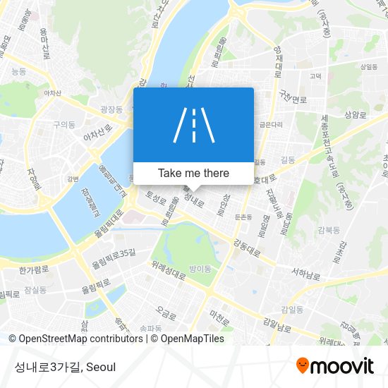 성내로3가길 map