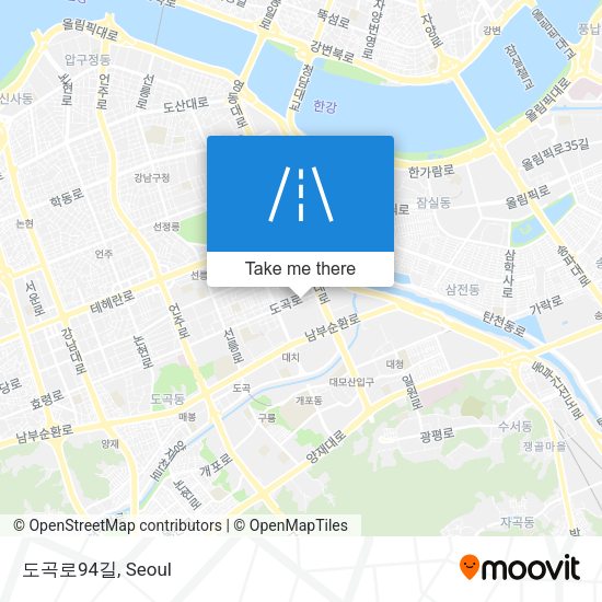 도곡로94길 map