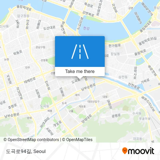 도곡로94길 map