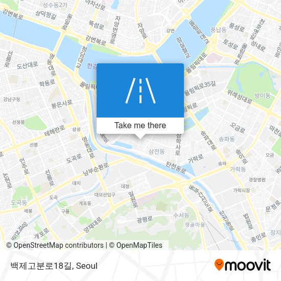 백제고분로18길 map