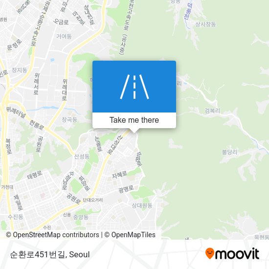 순환로451번길 map