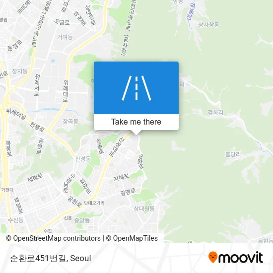 순환로451번길 map