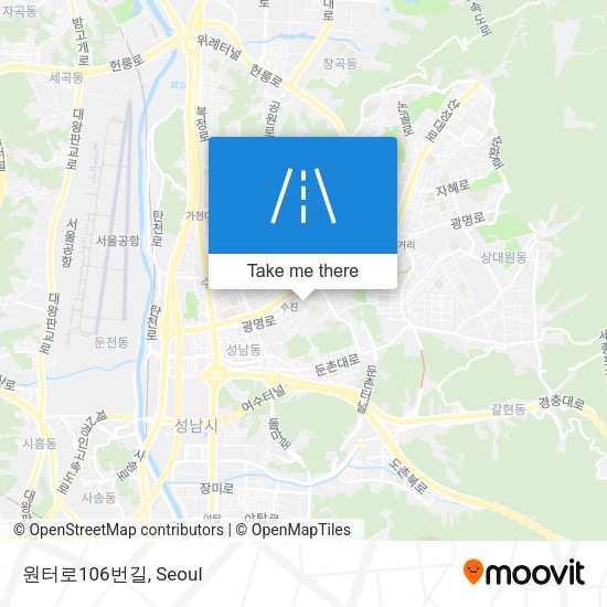 원터로106번길 map