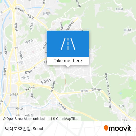 박석로33번길 map