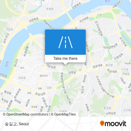 숲길교 map