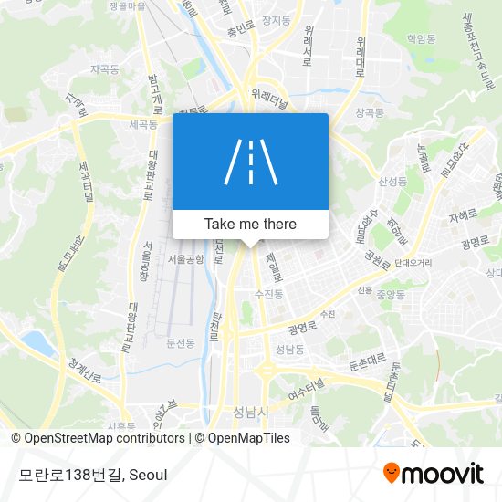 모란로138번길 map