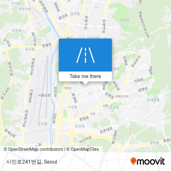 시민로241번길 map