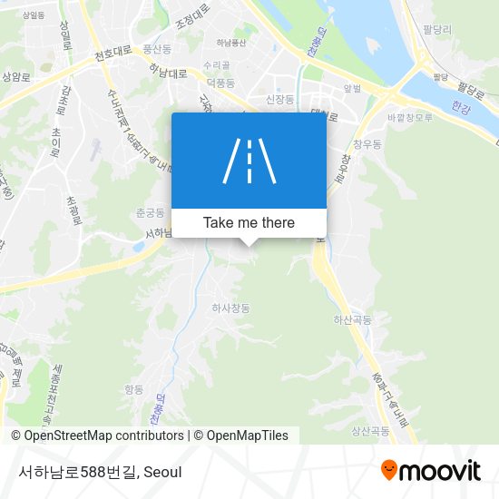 서하남로588번길 map