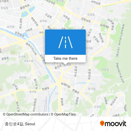 충민로4길 map