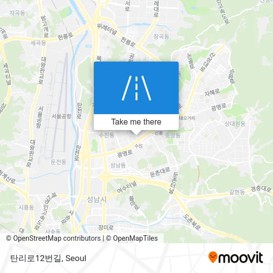 탄리로12번길 map