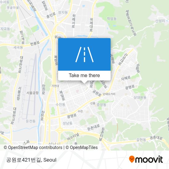 공원로421번길 map