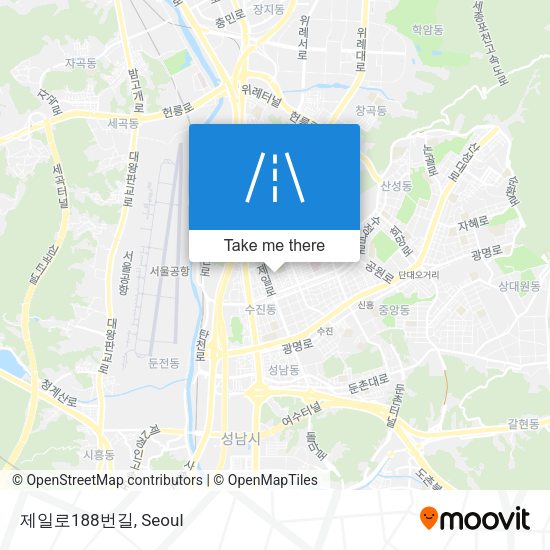 제일로188번길 map