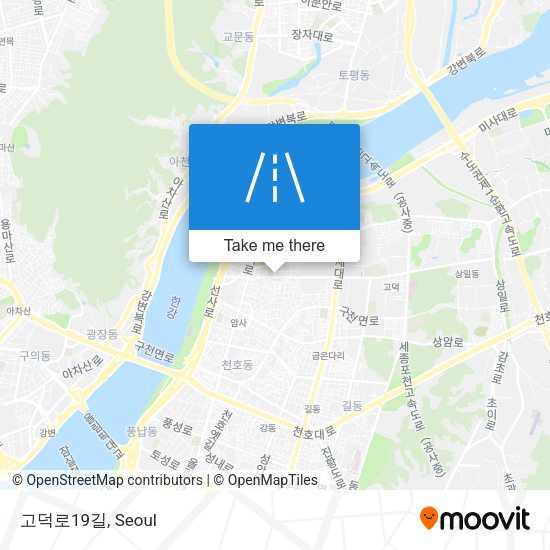 고덕로19길 map