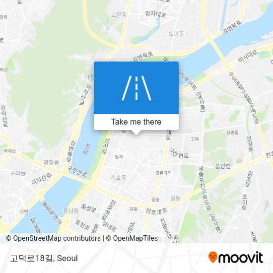 고덕로18길 map
