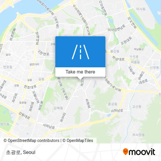 초광로 map