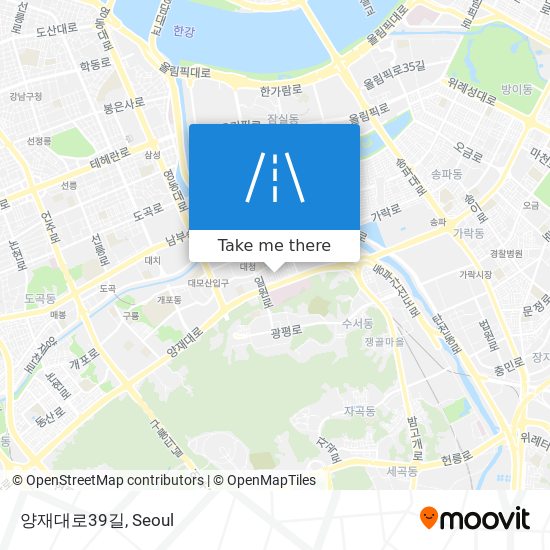 양재대로39길 map