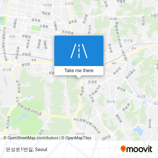 은성로1번길 map