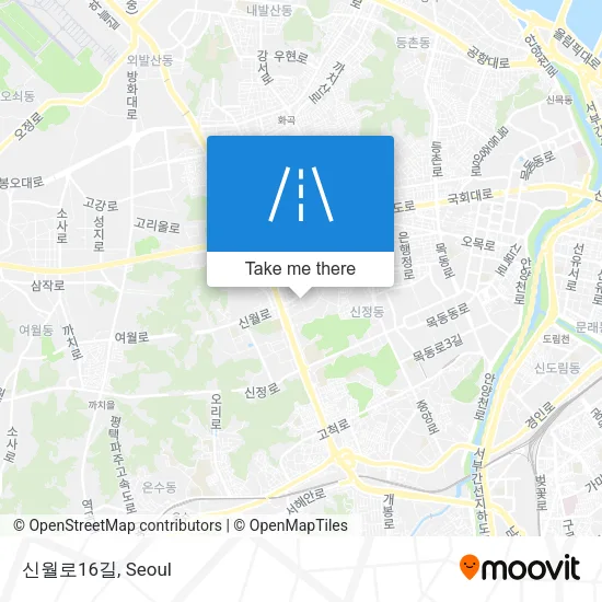 신월로16길 map