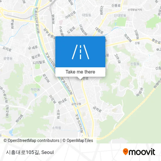 시흥대로105길 map