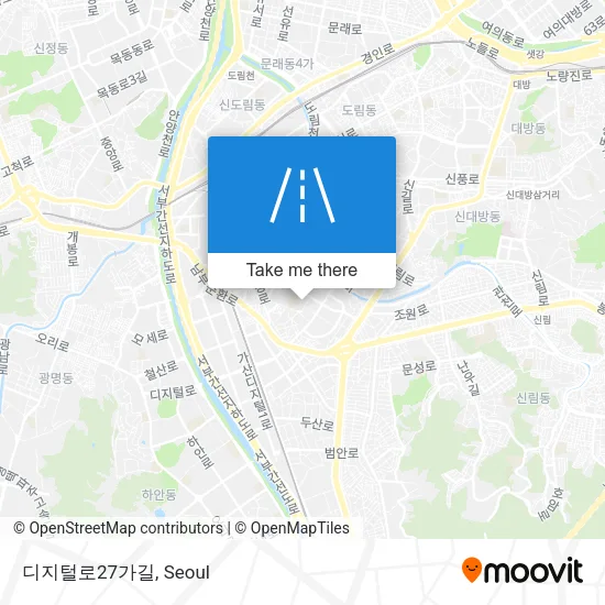 디지털로27가길 map