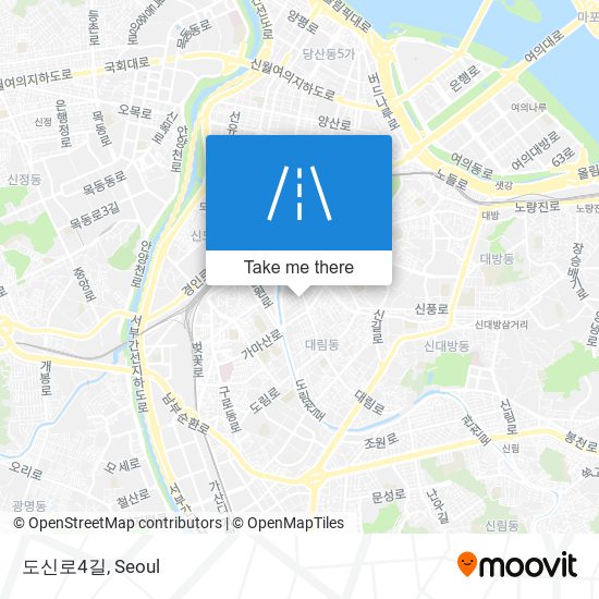 도신로4길 map