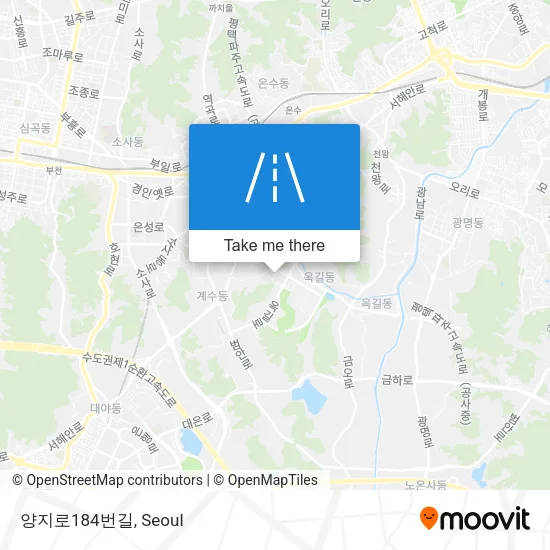 양지로184번길 map