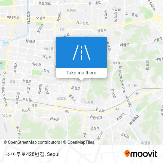 조마루로428번길 map