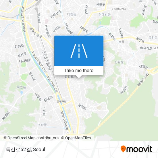 독산로62길 map