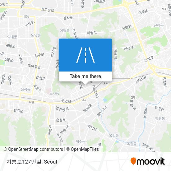 지봉로127번길 map