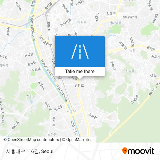 시흥대로116길 map