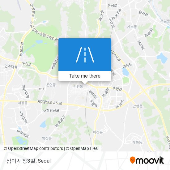 삼미시장3길 map