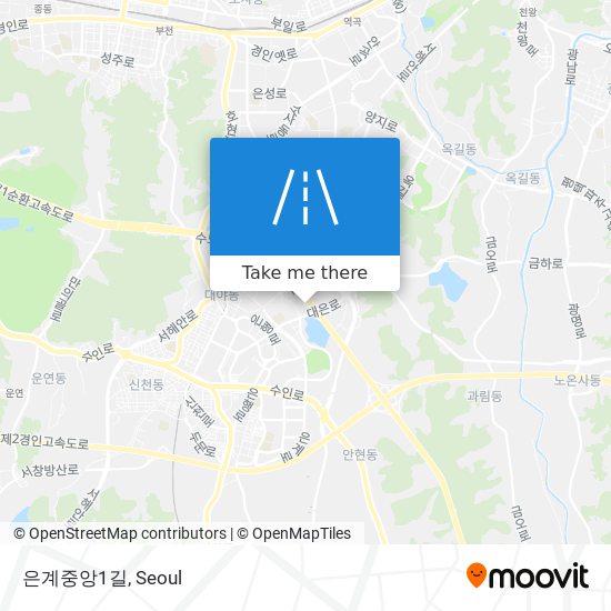 은계중앙1길 map