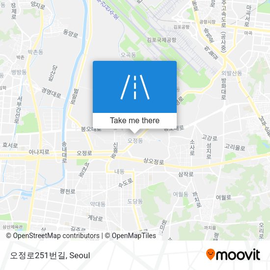 오정로251번길 map