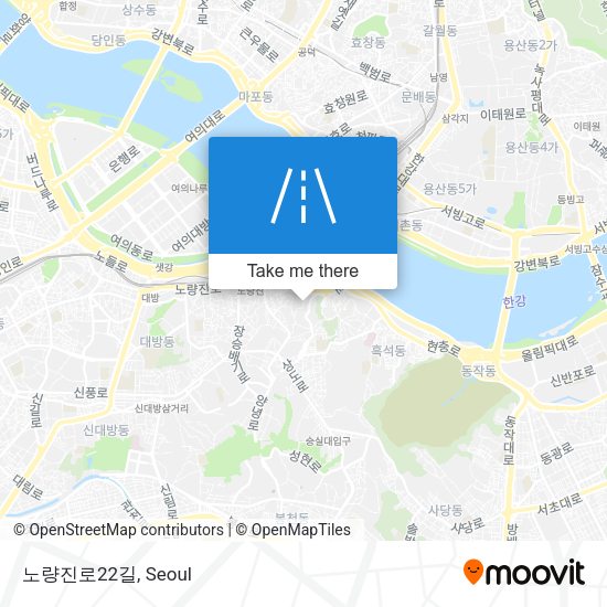 노량진로22길 map