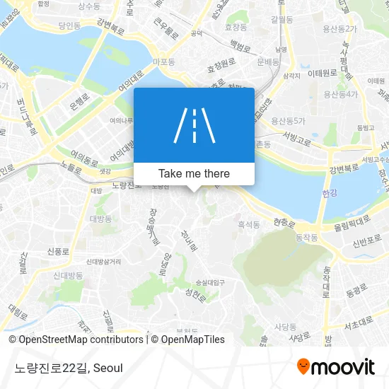 노량진로22길 map