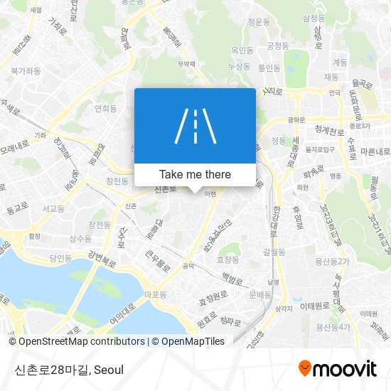 신촌로28마길 map